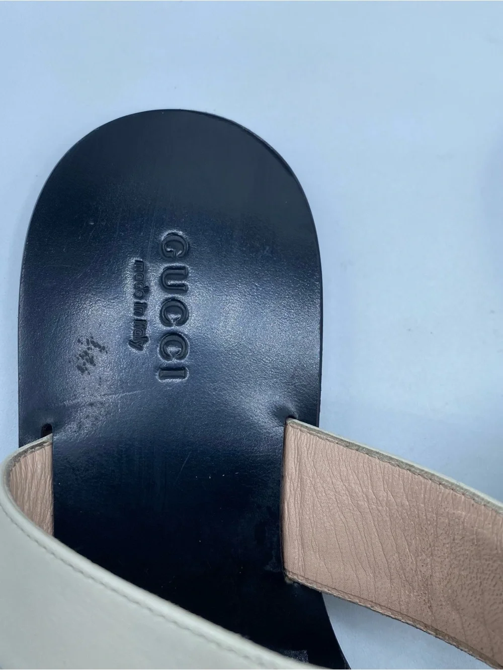 Gucci Double G Strap Sandals